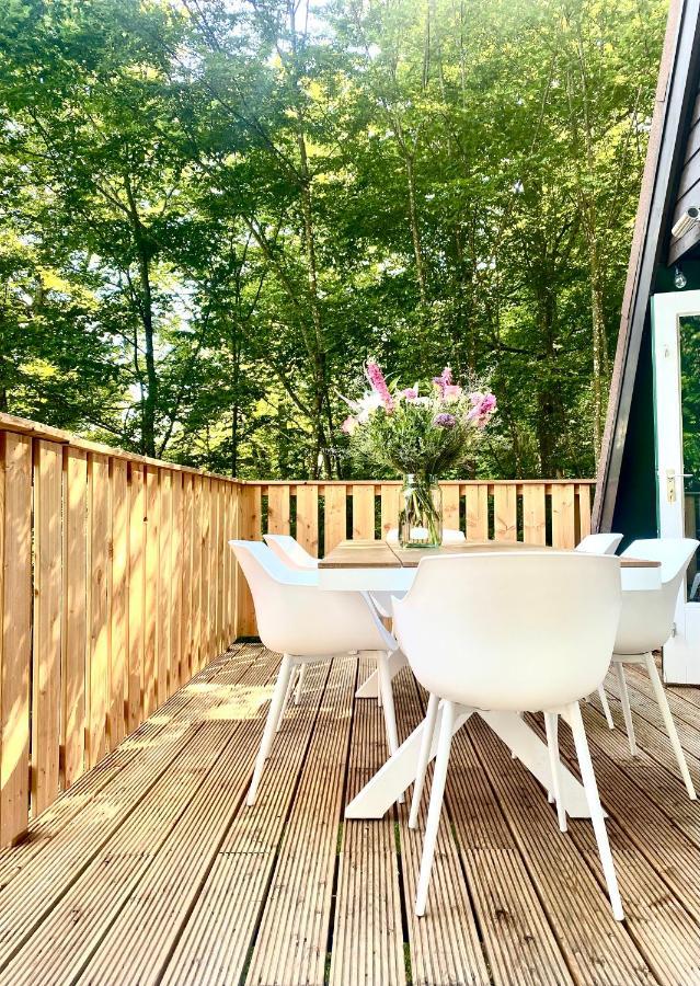 A- Frame Huisje Ardennen Durbuy Zewnętrze zdjęcie